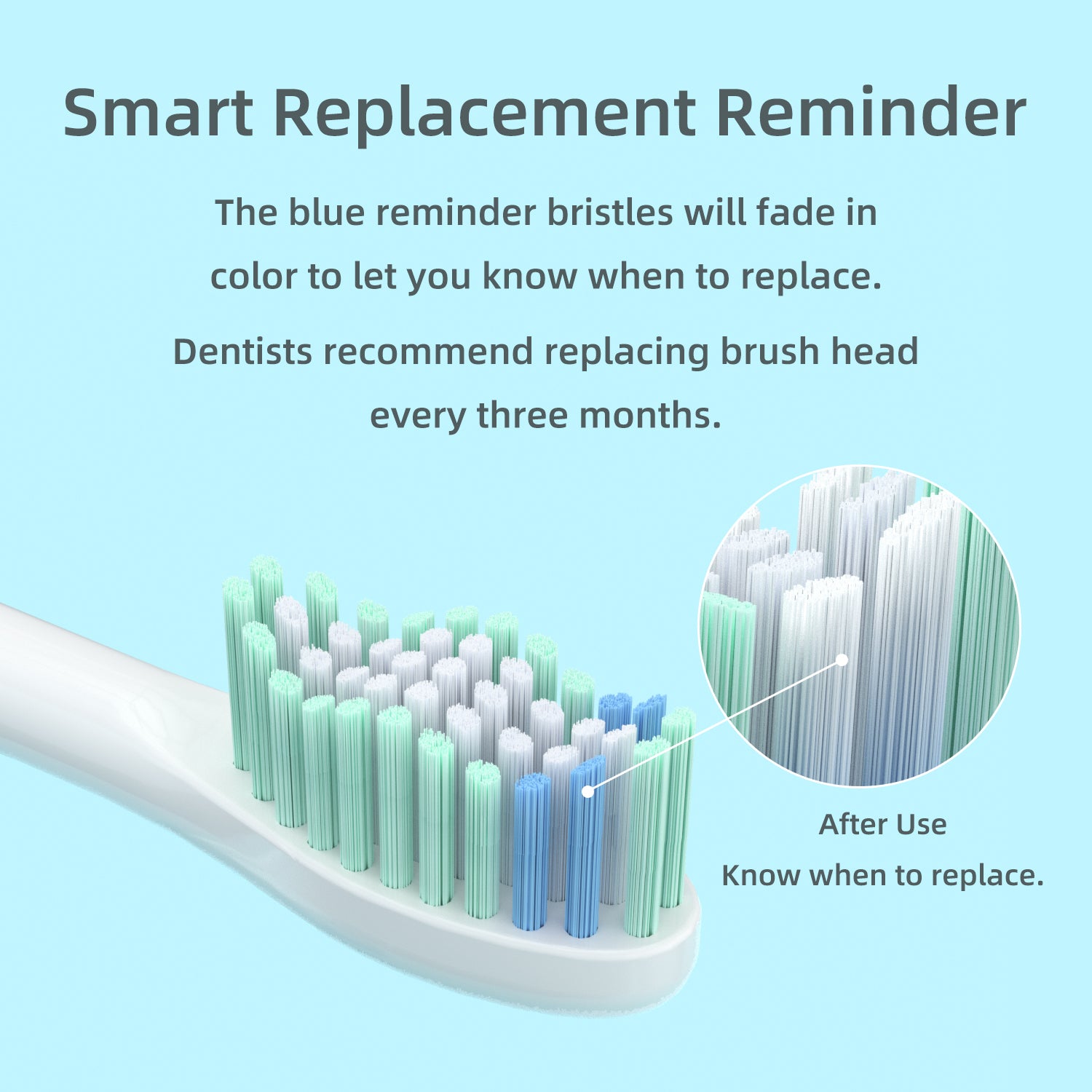  Whuppsi Replacement Brush Heads Compatible with Oral